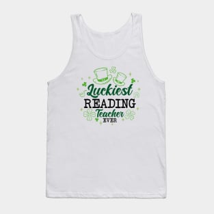 St Patricks Day Reading Tank Top